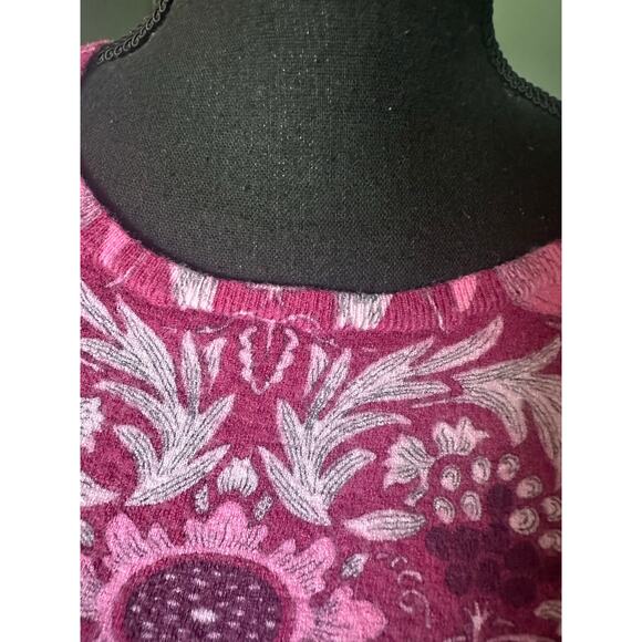 Talbots Wool Purple Pink Sweater - Picture 4 of 8